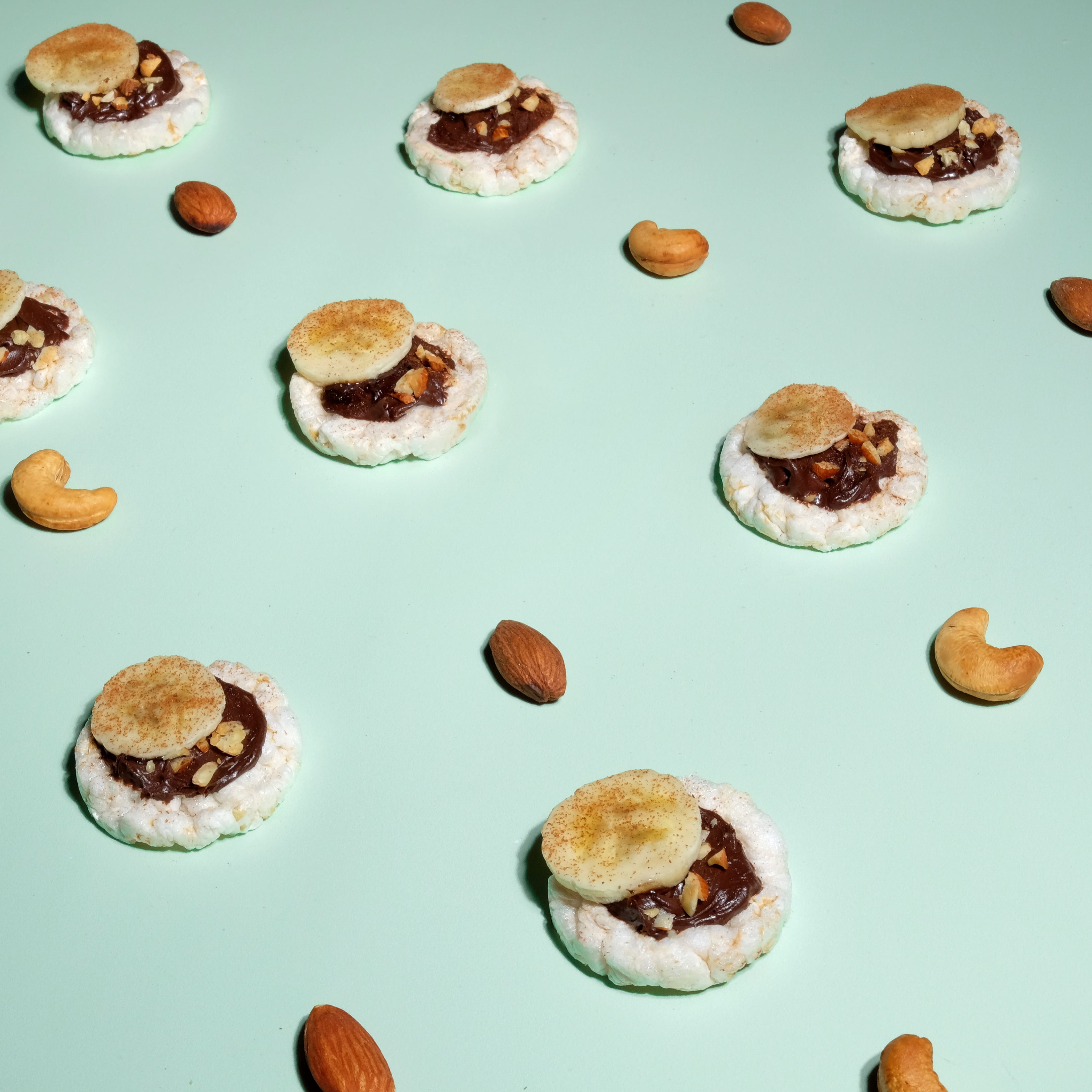 Oh Ma Grain! Original with Banana, Chocolate Spread, Almond & Cinnamon
